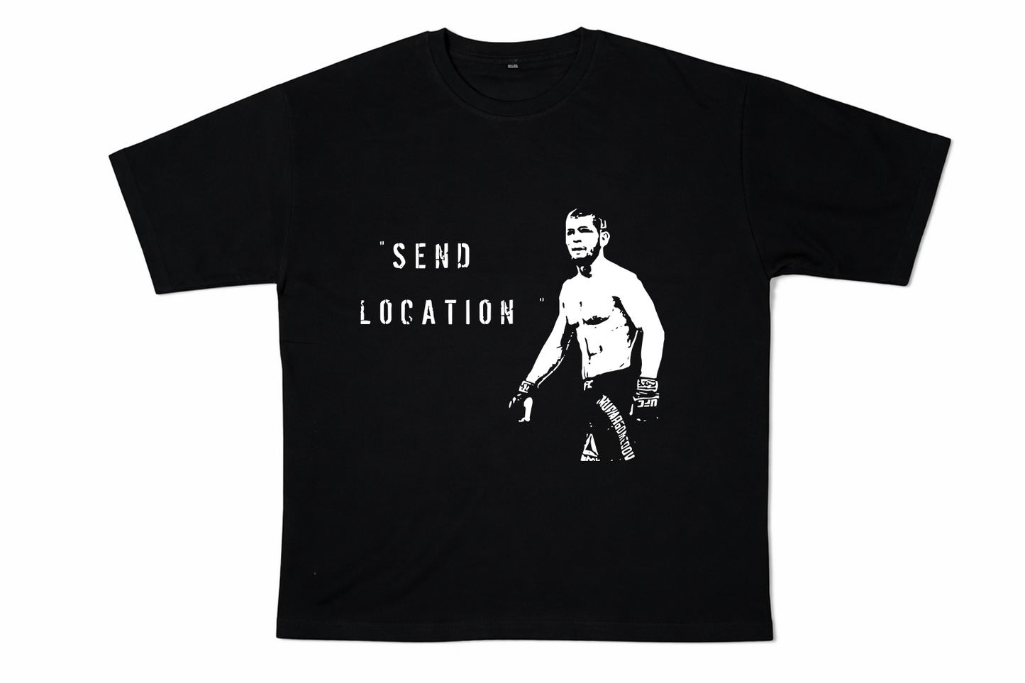 "Send location" Khabib Shirt