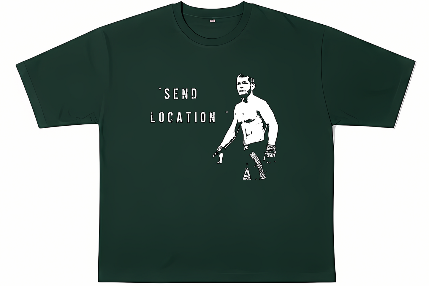 "Send location" Khabib Shirt