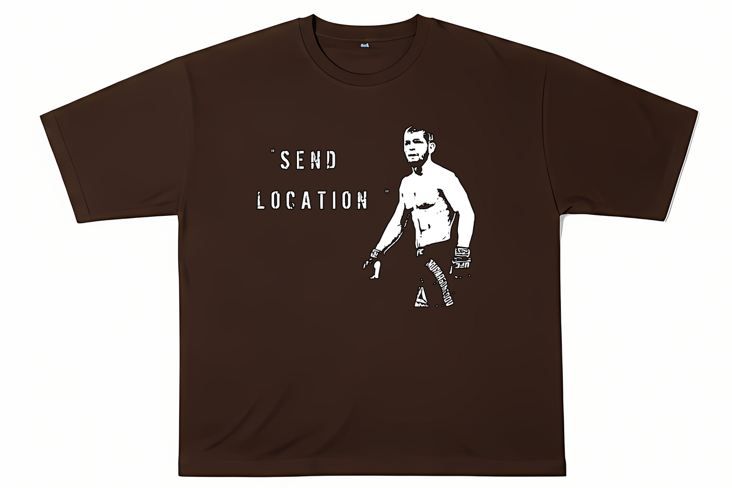 "Send location" Khabib Shirt